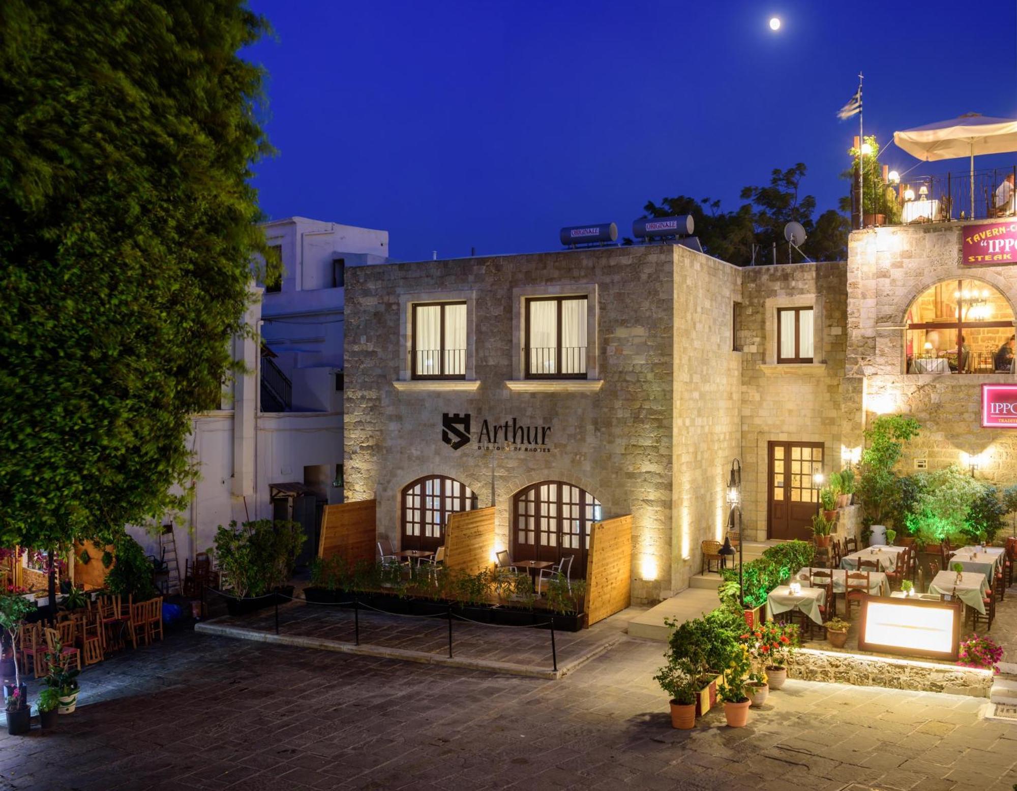Arthur Suites In Old Town Rhodes City Buitenkant foto